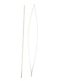 Long Split Eye Needle 0.4mm Thick 5inch Long