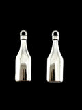 30mm Bottle Charm Rhodium