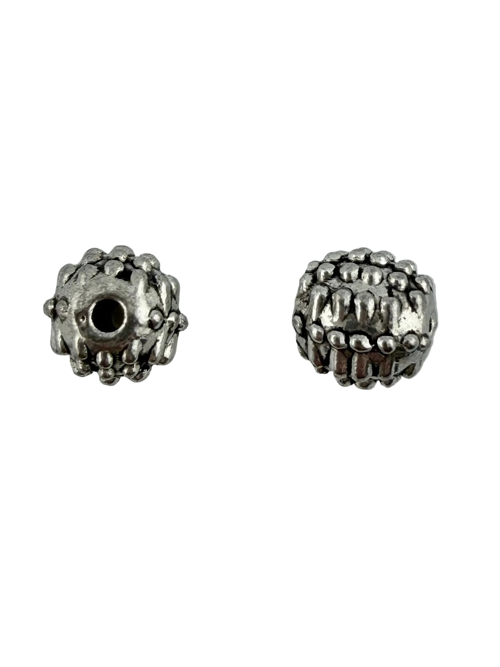 6mm Spacer Bead Rhodium