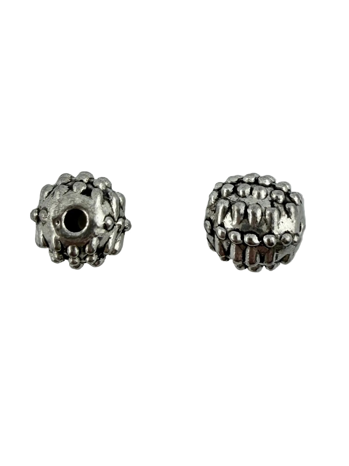 6mm Spacer Bead Rhodium