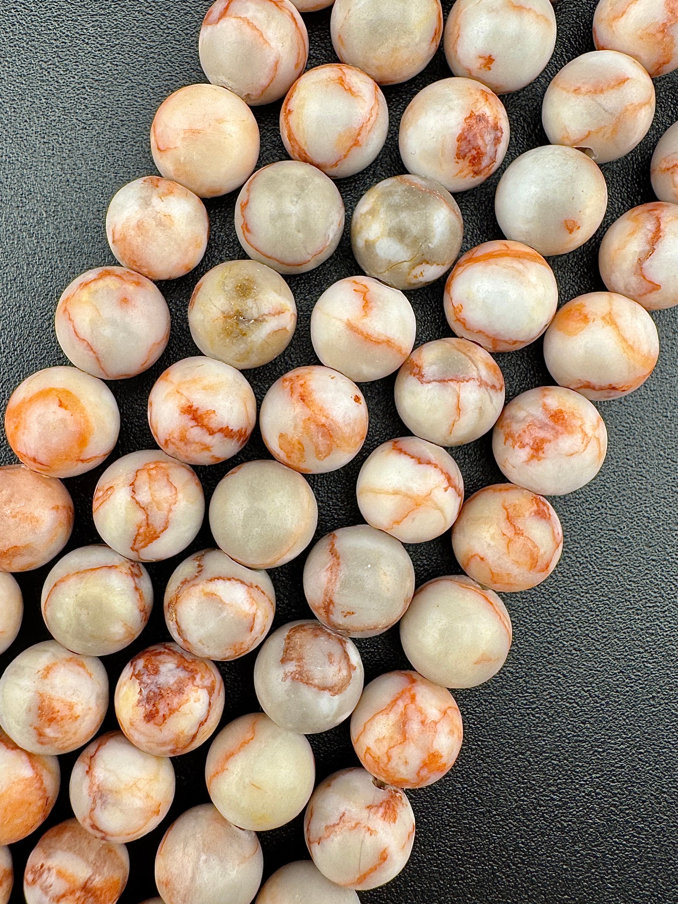 Red Lined Jasper Beads Available in 6mm, 8mm, 10mm Sizes