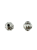 6mm Spacer Bead Rhodium