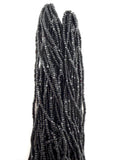 11/0 Sheen Chartlotte 2-Cut Jet Black Hank