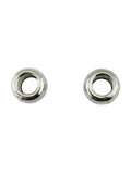 3x7mm Large Hole Spacer Disk Rhodium