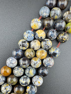 Blue Ocean Jasper Beads Available in 6mm, 8mm, 12mm Sizes