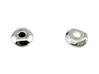1.5x5mm Spacer Disk Cut Silver