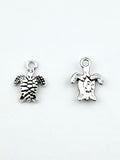 16mm Sea Turtle Charm Rhodium