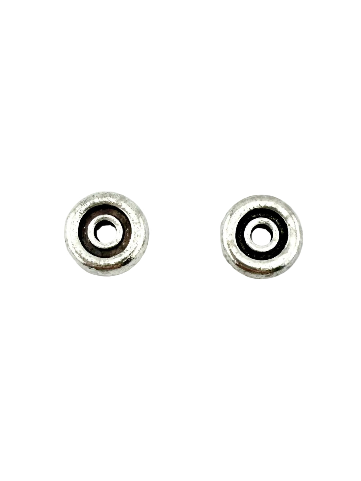 2.5x8mm Disk Spacer Rhodium
