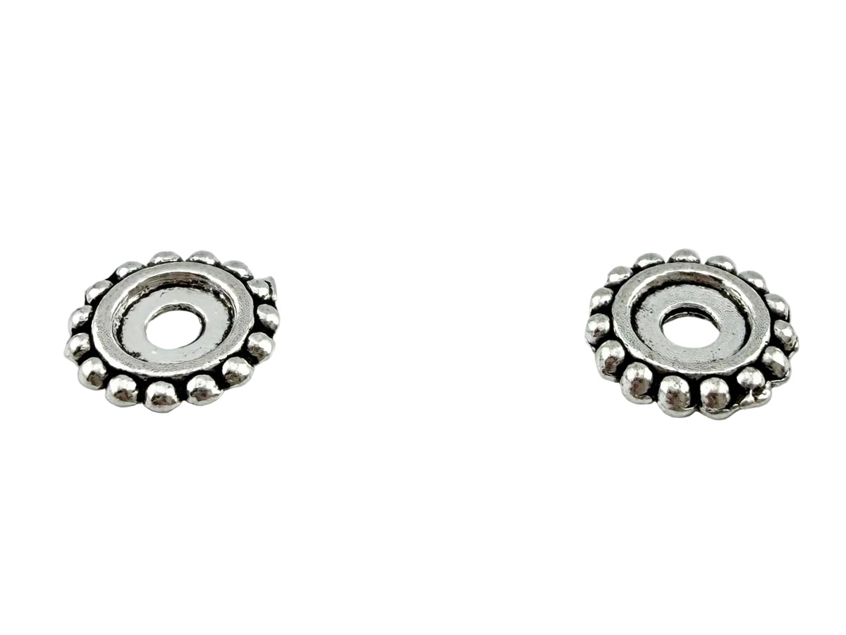 1.5x8mm Spacer Disk Rhodium
