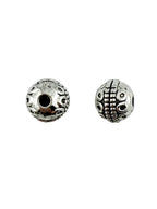 8mm Spacer Bead Rhodium
