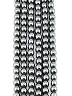 3mm Round Hematite  Beads Gunmetal