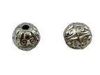 9mm Spacer Bead Rhodium