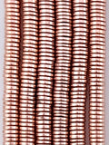 1.5x6.5mm Hematite Heishi Beads Rose Gold
