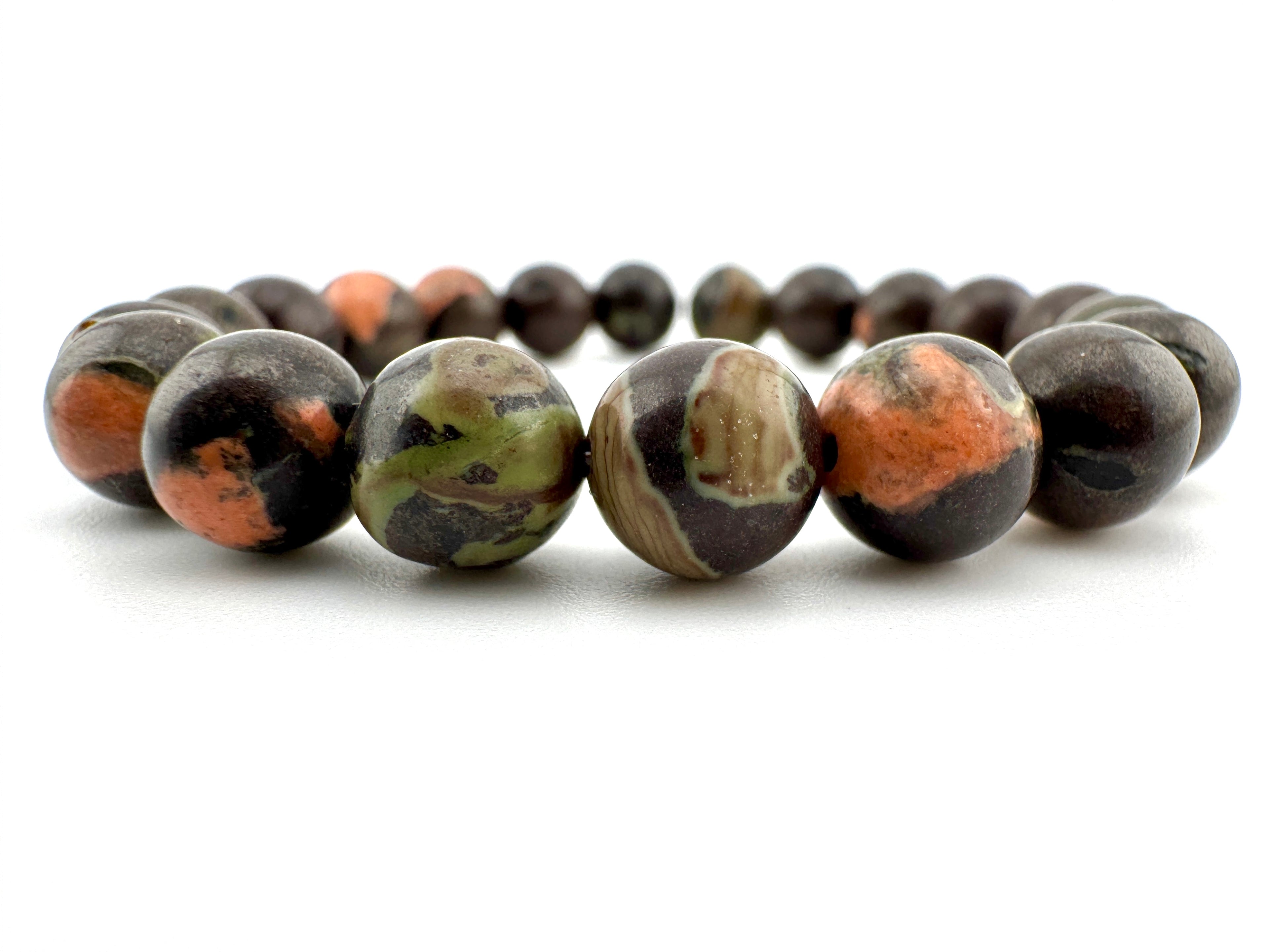 Plum Blossom Agate Beads Available in 6mm, 8mm Sizes