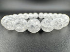 Matte Crackle Quartz Beads Available in 6mm, 8mm, 10mm Sizes