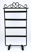 Black Metal Earring Display Rack