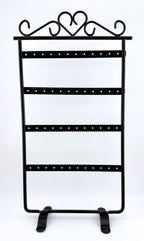 Black Metal Earring Display Rack