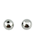 7.5mm Round Spacer Bead Rhodium