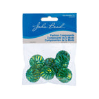 Resin Sew-on Head Cub Sparkle Stone 10pcs Round 25mm Green AB