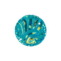 Resin Sew-on Head Cub Sparkle Stone 10pcs Round 25mm Blue AB