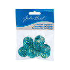 Resin Sew-on Head Cub Sparkle Stone 10pcs Round 25mm Blue AB