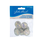 Resin Sew-on Bear Paw Sparkle Stone 10pcs Round 25mm Crystal AB
