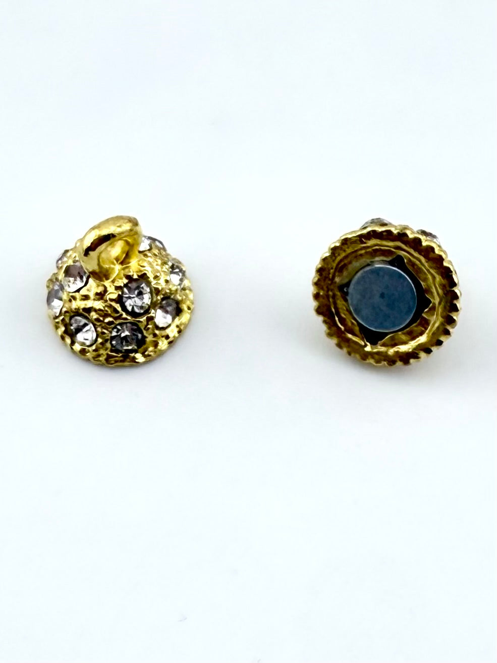 8.5mm Round Magnetic Claps Gold