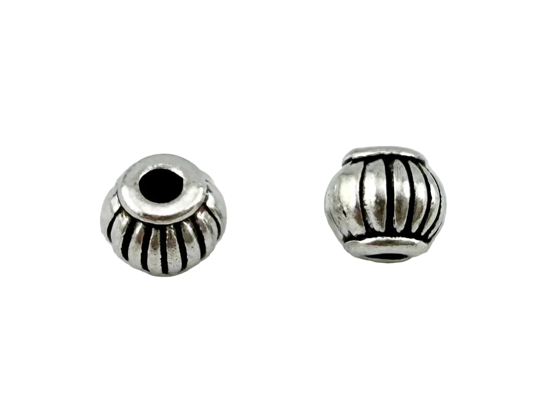 4mm Spacer Bead Rhodium