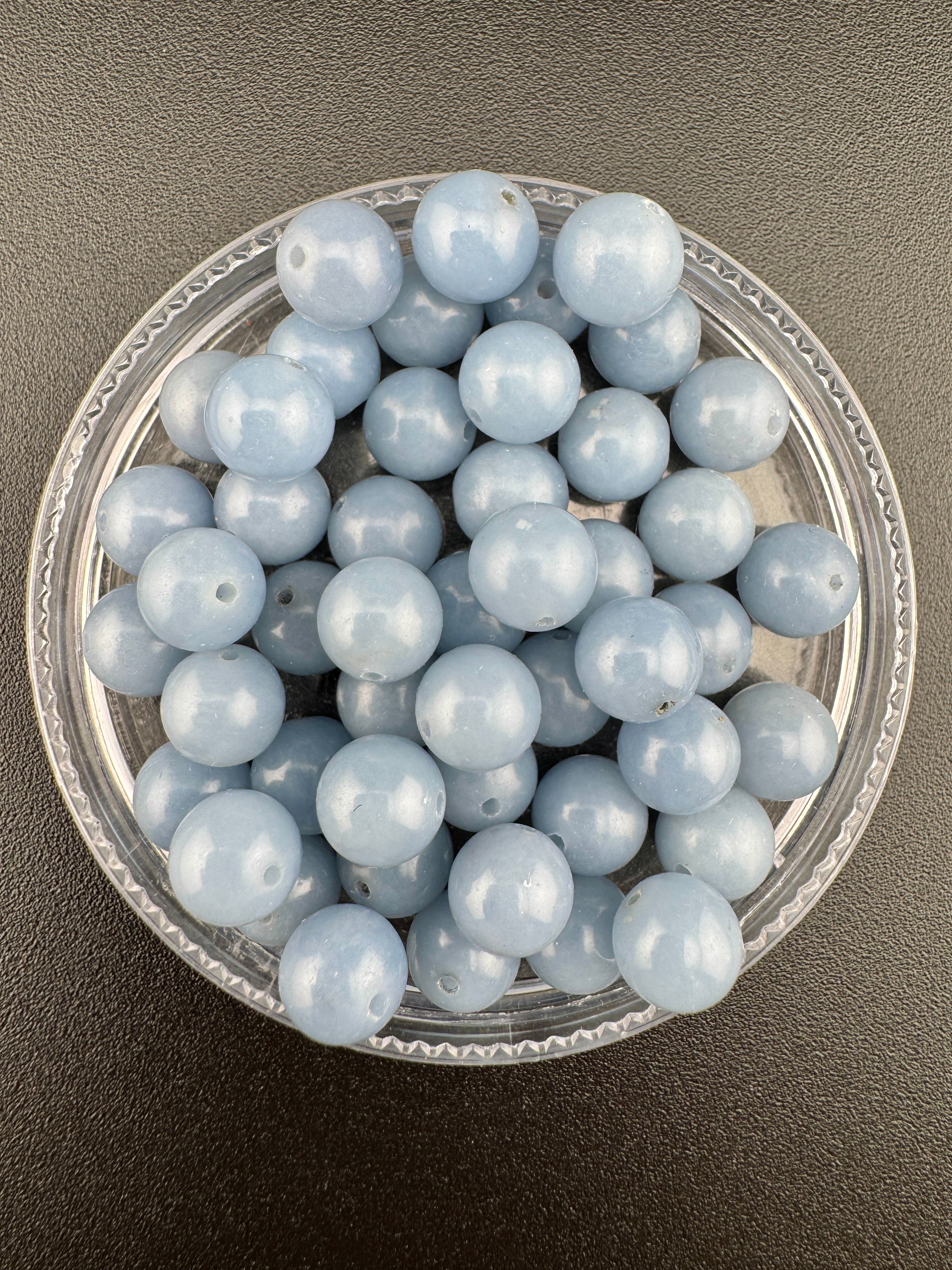 Angelite (Celestite) Beads Available in 6mm and 8mm sizes
