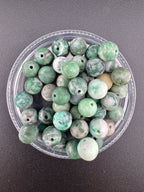 Matte African Jade Beads Available in 6mm, 8mm Sizes