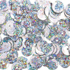 Sequins Round 6mm Aprx 1600pcs Hologram Silver