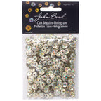 Sequins Round 6mm Aprx 1600pcs Hologram Champagne