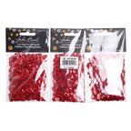 Sequins Round 6mm Aprx 1600pcs Hologram Red