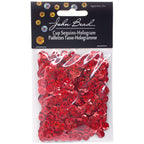 Sequins Round 6mm Aprx 1600pcs Hologram Red