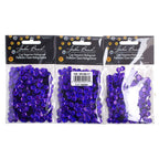 Sequins Round 6mm Aprx 1600pcs Hologram Purple