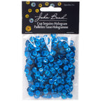 Sequins Round 6mm Aprx 1600pcs Hologram Royal Blue