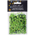 Sequins Round 6mm Aprx 1600pcs Hologram Lime Green