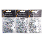 Sequins Round 8mm Aprx 850pcs Hologram Silver