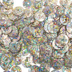 Sequins Round 8mm Aprx 850pcs Hologram Champagne