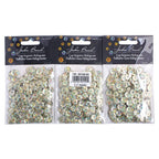 Sequins Round 8mm Aprx 850pcs Hologram Champagne