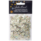 Sequins Round 8mm Aprx 850pcs Hologram Champagne