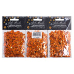 Sequins Round 8mm Aprx 850pcs Hologram Orange