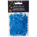 Sequins Round 8mm Aprx 850pcs Hologram Royal Blue