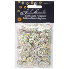 Sequins Round 10mm Aprx 450pcs Hologram Champagne