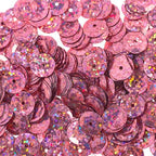 Sequins Round 10mm Aprx 450pcs Hologram Rosa