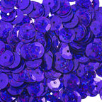 Sequins Round 10mm Aprx 450pcs Hologram Purple