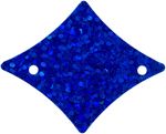 Sequins Hologram 29x36mm With Hole Diamond ROYAL BLUE