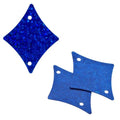 Sequins Hologram 29x36mm With Hole Diamond ROYAL BLUE
