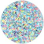 Sequins Hologram 30mm - 1mm Hole Round SILVER
