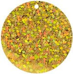 Sequins Hologram 30mm 1mm Hole Round MARIGOLD